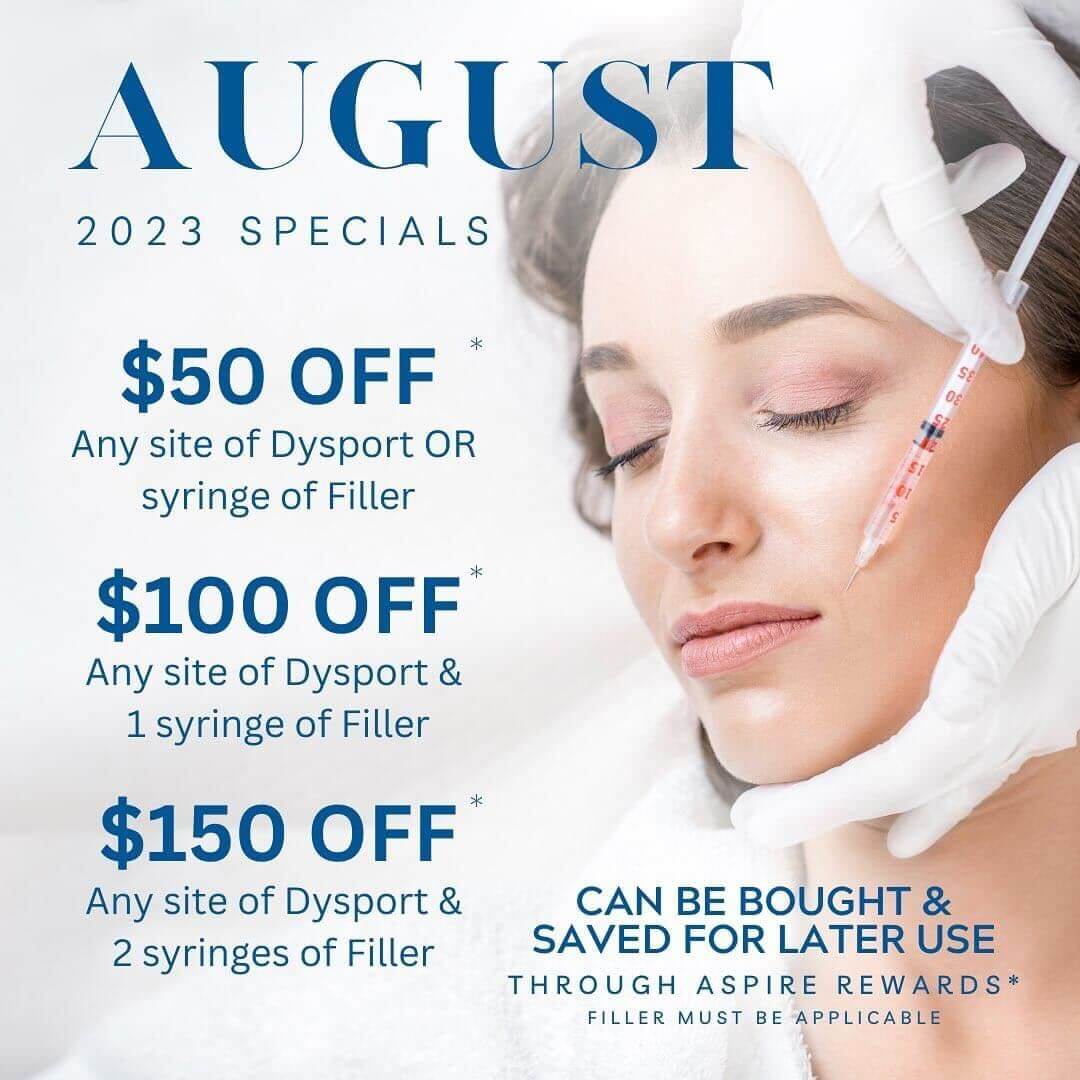 Revitalize Your Look with Our August Medspa's Summer Offers!