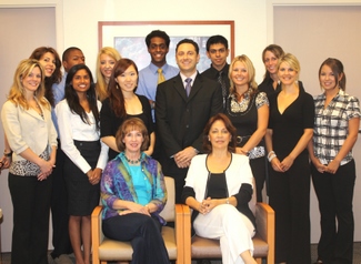 Dr. Bitar with Interns